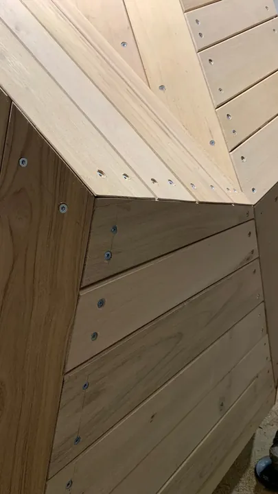 Dřevěný detail